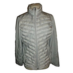 32 DEGREES Heat Womens LAVENDER Lightweight Mixed Jacket Puffer Softshell Medium